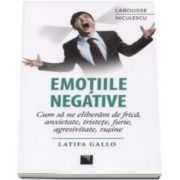 Latifa Gallo, Emotiile negative. Cum sa ne eliberam de frica, anxietate, tristete, furie, agresivitate, rusine