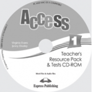 Virginia Evans, Curs limba engleza Access 1 CD. Teachers Resource Pack CD-ROM cu Teste