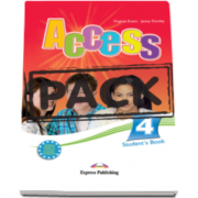 Virginia Evans - Pachetul elevului Access 4. Curs limba engleza, nivel Intermediate (B1) - Students Book (+ ieBook)