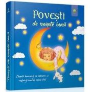 Povesti de noapte buna - Coperta lumineaza in intuneric si vecheaza somnul puiului tau!