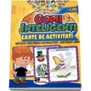 Jocuri pentru copii inteligenti, 6 ani. Carte de activitati - Uneste punctele, gaseste diferentele, alege perechile potrivite, cuvinte incrucisate, labirinturi