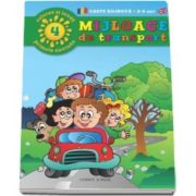 Mijloace de transport - Coloreaza si invata primele cuvinte in limba engleza