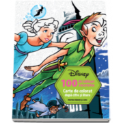 Disney, 100 de tablouri secrete. Carte de colorat dupa cifre si litere pentru parinti si copii