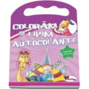 Coloram si lipim cu autocolante - Exercitii simpatice