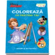 Coloreaza cu prietenii tai - Jocuri si activitati - Colectia Disney