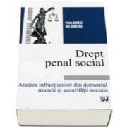 Petre Buneci, Drept penal social - Analiza infractiunilor din domeniul muncii si securitatii sociale