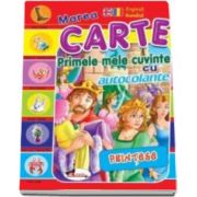 Marea Carte - Primele mele cuvinte cu autocolante - Printese (Engleza - Romana)