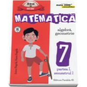 Matematica -CONSOLIDARE- Algebra si Geometrie, pentru clasa a VII-a. Partea I, semestrul I - Colectia mate 2000+