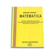 Mircea Ganga, Probleme rezolvate din manualele de matematica pentru clasa a X-a