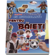 Pentru baieti - Carte de activitati cu autocolante