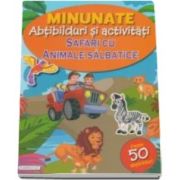 Safari cu animale salbatice - Minuntate abtibilduri si activitati