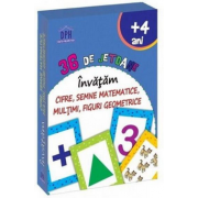 Invatam cifre, semne matematice, multimi, figuri geometrice - 36 de jetoane