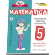 Matematica - CONSOLIDARE (2016 - 2017) - Algebra si Geometrie, pentru clasa a V-a. Partea II, semestrul II (Colectia mate 2000+)