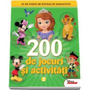 200 de jocuri si activitati. 96 de pagini de distractie garantata - Disney Junior