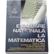 Dorina Bocu, Evaluare nationala la matematica pentru clasa a VIII-a