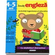 Invat engleza. Activitati ingenioase si educative, pentru varsta de 4-5 ani. Cu abtibilduri distractive