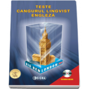 Teste Cangurul Lingvist - Limba Engleza. Culegere de teste grila cu raspunsuri (CD audio inclus)