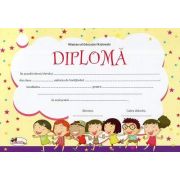 Diploma - Format A4, model imagine copii