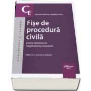 Gabriela Raducan, Fise de procedura civila pentru admiterea in magistratura si avocatura. Editia a 5-a, revizuita si adaugita