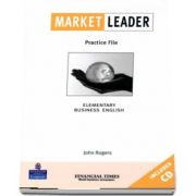 Market Leader Elementary Practice File Book and CD Pack de Rogers John