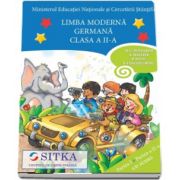 Manual de Limba moderna Germana, pentru clasa a II-a, partea I si partea a II-a de M. G. Bertarini