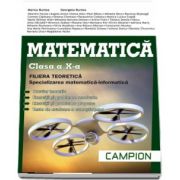 Matematica, profil M1, pentru clasa a X-a. Filiera teoretica, specializarea matematica-informatica - Autori - Marius Burtea si Georgeta Burtea