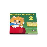 Curs pentru limba engleza Happy Hearts 2 - multi-ROM. Song CD - DVD PAL