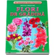 Flori de gradina - Sa cunoastem lumea impreuna! (Contine 16 cartonase cu imagini color) de Silvia Ursache