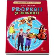 Profesii si meserii - Sa cunoastem lumea impreuna! (Contine 16 cartonase cu imagini color) de Silvia Ursache