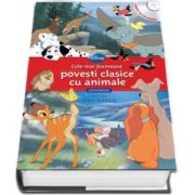 Cele mai frumoase povesti clasice cu animale - Carte cu CD audio (Lectura - Stela Popescu) - colectia Disney