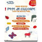 Pete de culoare. Caiet de dezvoltare. Desenam cu copiii - 3-5 ani. Dezvoltam fantezia, gandirea creatoare, atentia, dragostea de desen, increderea in sine