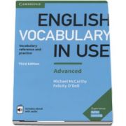 English Vocabulary in Use, Advanced. Vocabulary reference and practice. Includes ebook with audio, Third Edition (Felicity O Dell)