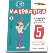 Dan Zaharia, Matematica - CONSOLIDARE (2018 - 2019) - Aritmetica, alegebra, geometrie, pentru clasa a V-a. Partea II, semestrul II (Colectia mate 2000+)