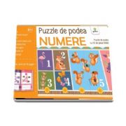 Numere - Puzzle de podea cu 32 de piese uriase