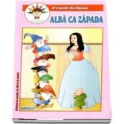 Alba ca zapada de Fratii Grimm (Carte de colorat)