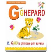 G de la ghepard. Gaio la plimbare prin savana