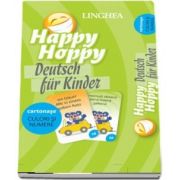 Happy Hoppy. Deutsch fur Kinder - Culori si numere (Cartonase cu imagini pentru invatarea distractiva a limbii germane)