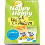 Happy Hoppy. English for children - Culori si numere (Cartonase cu imagini pentru invatarea distractiva a limbii engleze)