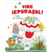 Vine iepurasul - Carte de colorat