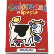 Coloreaza si lipeste - Animalele