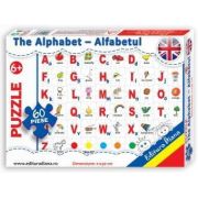 Puzzle - The Alphabet - Alfabetul - Contine 60 piese