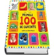 Bebe invata primele 100 de cuvinte. Carte cu ferestruici - Editie cu coperti cartonate