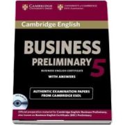Cambridge English Business. 5 Preliminary Self-study Pack (Student's Book with Answers and Audio CD)