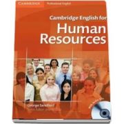 Cambridge English for Human Resources Student&#039;s Book with Audio CD - George Sandford