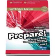 Cambridge English Prepare! Level 4 Teacher&#039;s Book with DVD and Teacher&#039;s Resources Online - Helen Chilton