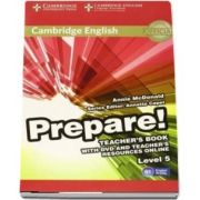 Cambridge English Prepare! Level 5 Teacher&#039;s Book with DVD and Teacher&#039;s Resources Online de Annie McDonald