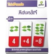 TrioPuzzle - Adunari. Activitati matematice introductive (Contine 60 de carduri)