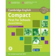 Compact First for Schools Workbook with Answers with Audio (Laura Matthews and Barbara Thomas)