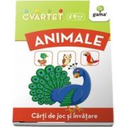 Animale - Carti de joc si invatare (Colectia Cvartet 4-6 ani)