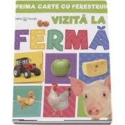 Bebe invata - Vizita la ferma. Prima carte cu ferestruici